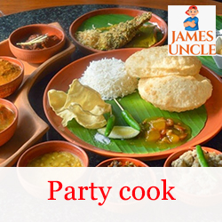 Party cook Debjani Das Dey in Magra